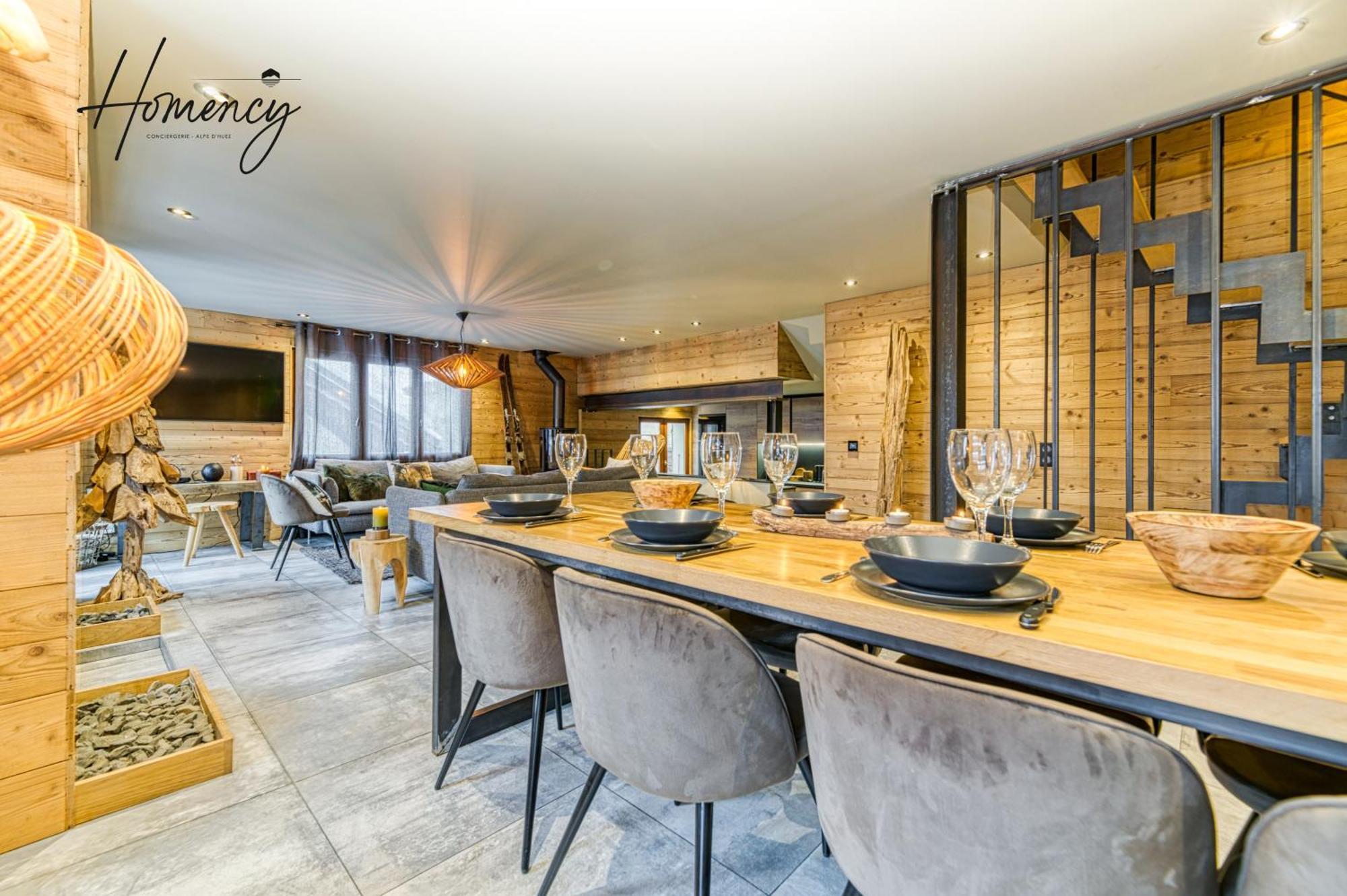 Homency - Chalet Rodina Alpe d'Huez Екстер'єр фото